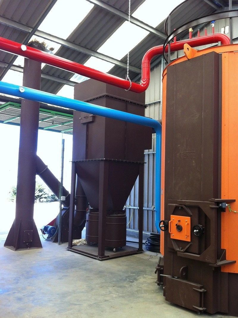 Decantadores multiciclonicos de cenizas para calderas de biomasa