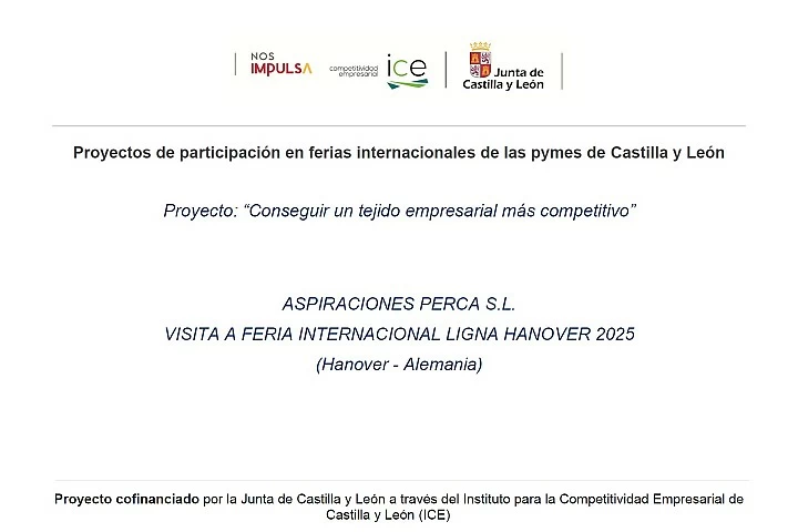 VISITA A FERIA INTERNACIONAL LIGNA HANOVER 2025