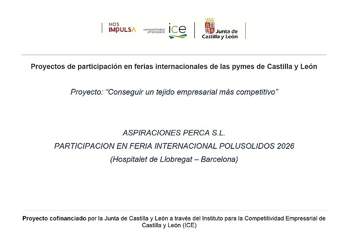 PARTICIPACIÓN EN FERIA INTERNACIONAL POLUSOLIDOS 2026